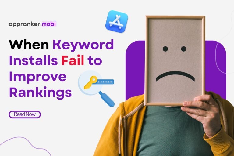 keyword installs fail rankings