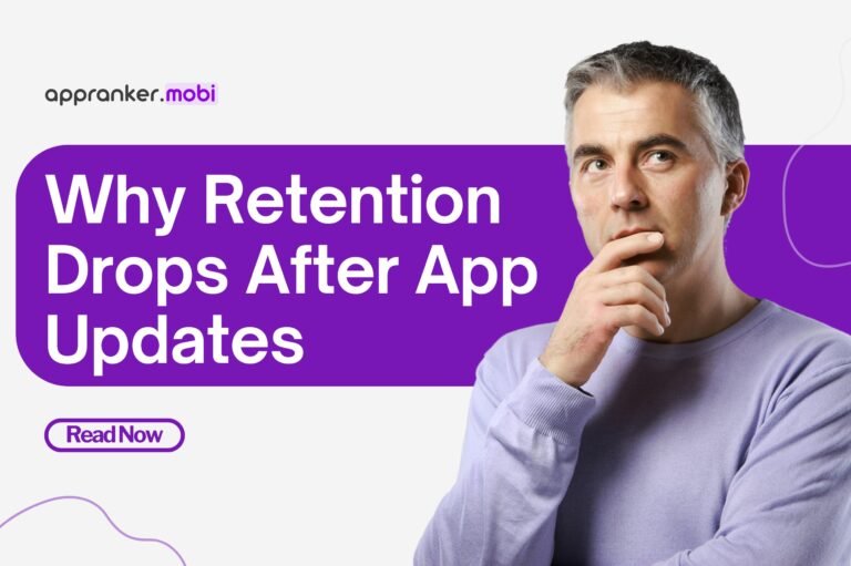 retention drops after app updates
