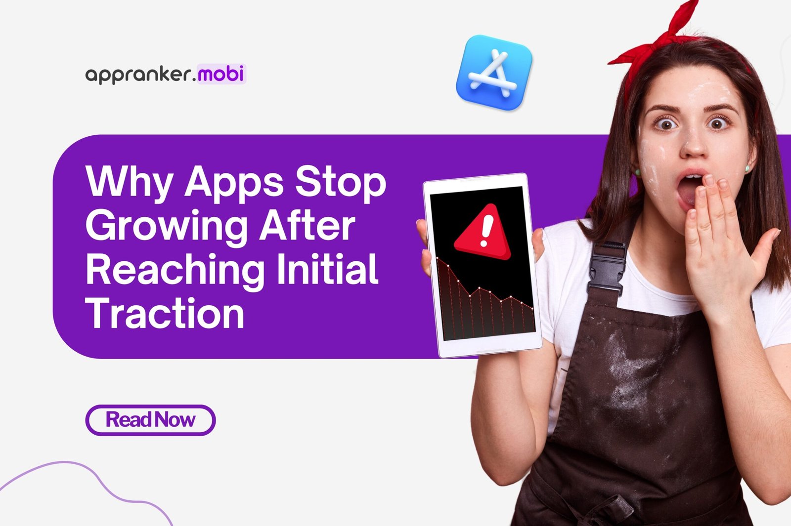 why apps stop growing after reaching initial traction